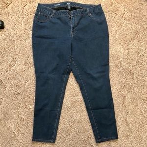 ANA blue jeggings, size 22